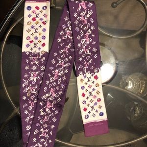 ⛄️Silk Monogram Splash Bandeau 🎄🎀